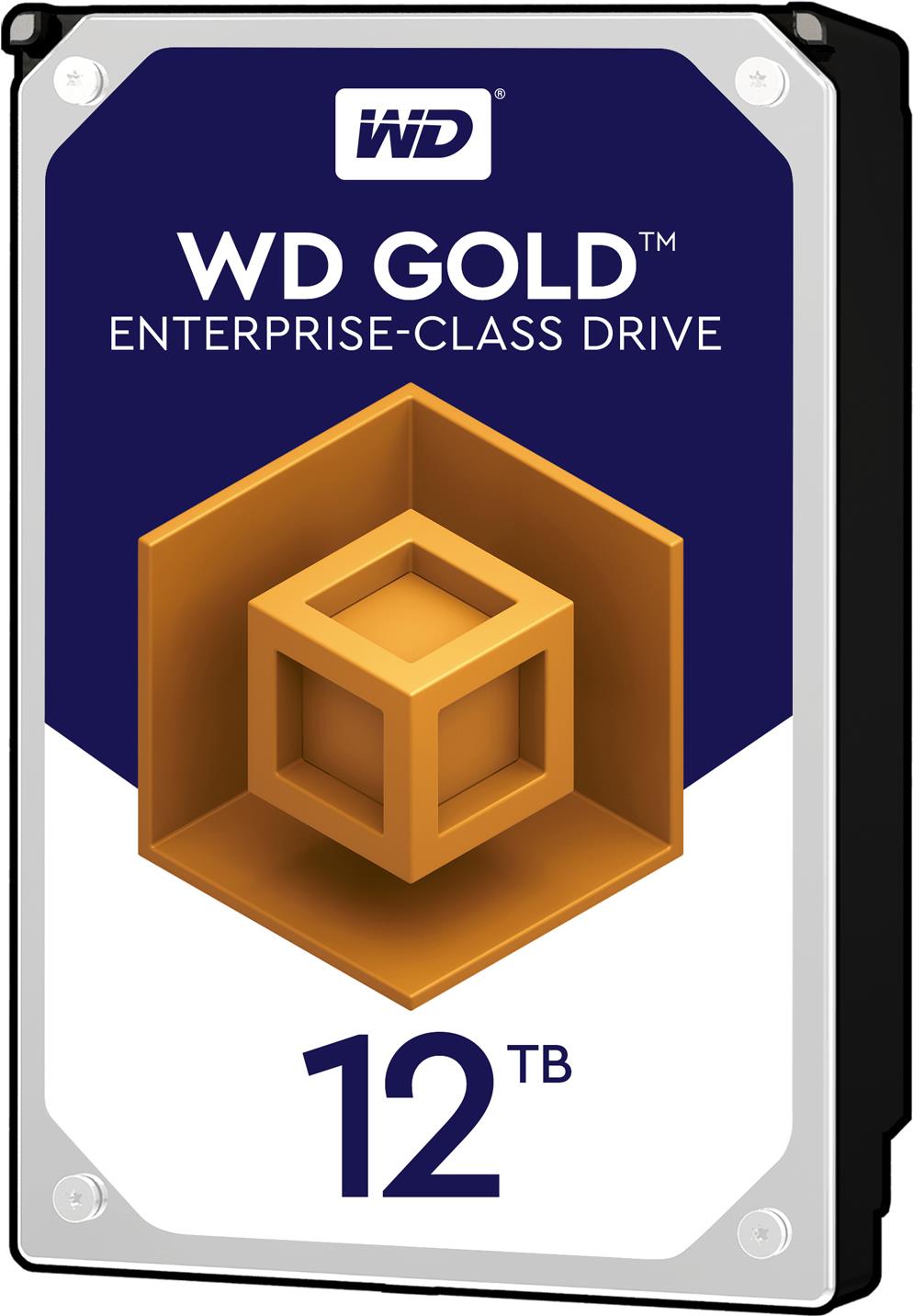 Купить WD Gold Enterprise-Class Hard Drive WD121KRYZ - Festplatte - 12 TB - intern - 3.5" (8.9 cm) - SATA 6Gb/s - 7200 U/min - Puffer: 256 MB в магазине wardena.ru