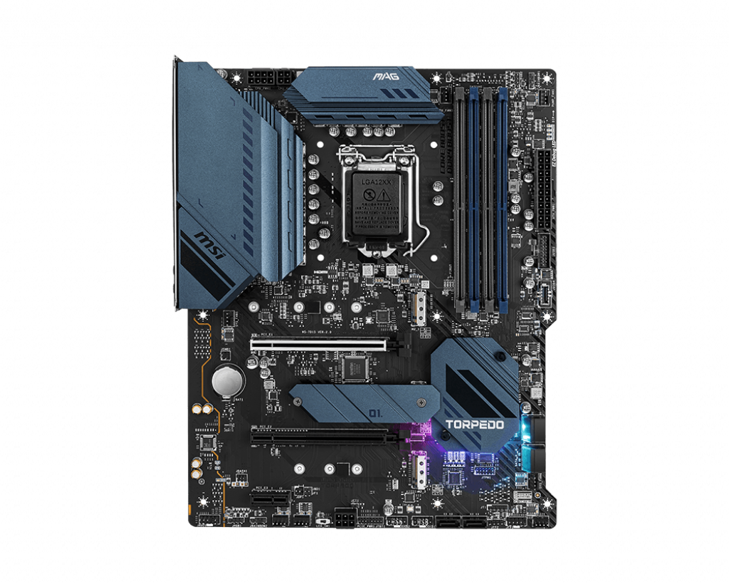 Купить MSI MAG B560 TORPEDO - Motherboard - ATX - LGA1200-Sockel - B560 - USB-C Gen2, USB 3.2 Gen 1, USB 3.2 Gen 2x2 - Gigabit LAN, 2.5 Gigabit LAN - Onboard-Grafik (CPU erforderlich) - HD Audio (8-Kanal) (7D15-007R) в магазине wardena.ru