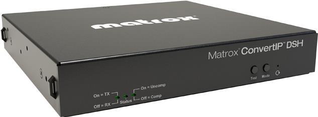 Купить Matrox ConvertIP DSH - Metall - 4:2:2 - 4:4:4 - 4:2:0 - RGB - YUV - 60 Hz - 12 V - 18 W (CIP-DSH) в магазине wardena.ru