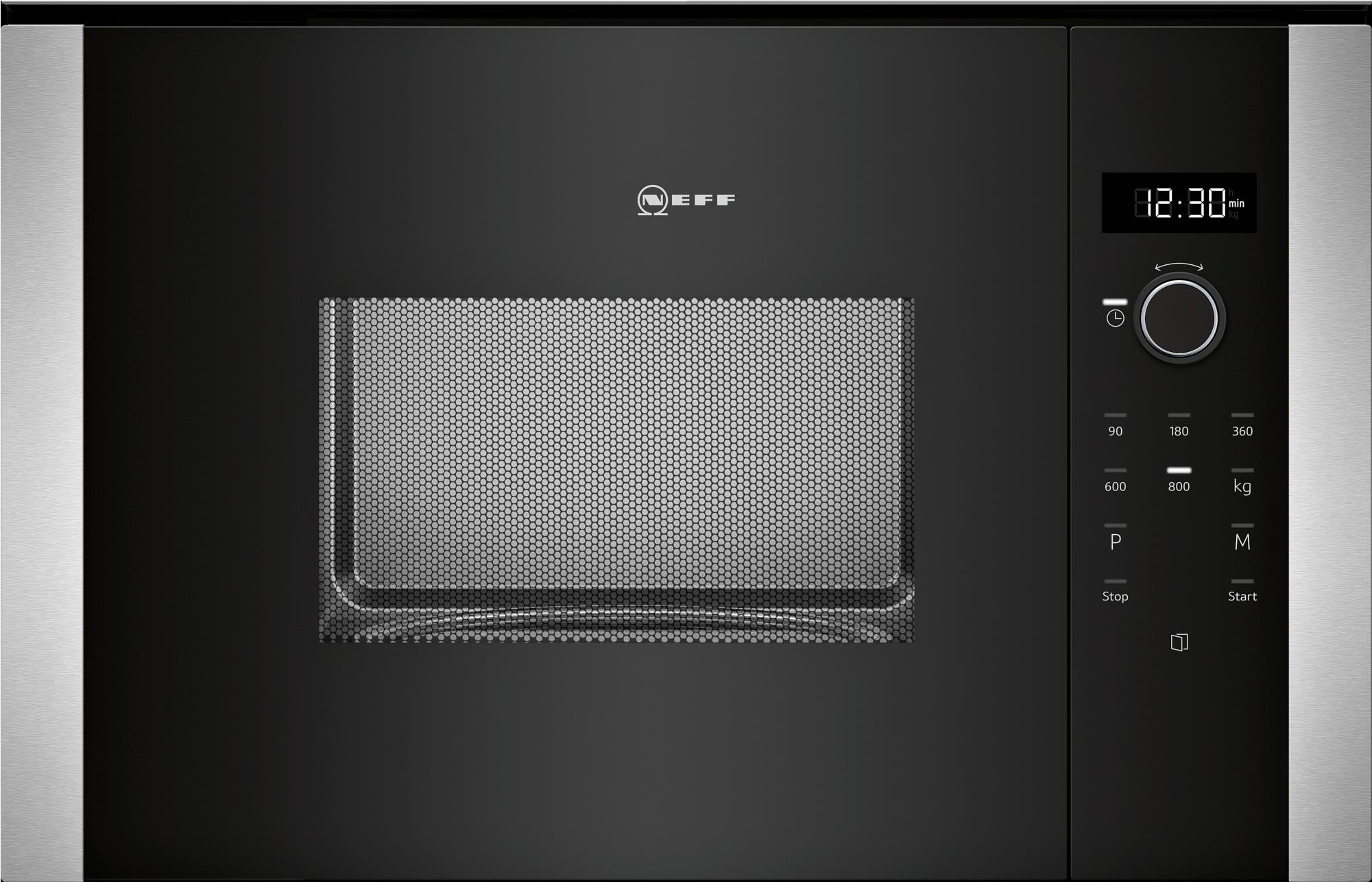 Купить Neff HWB23 Ed EB-Mikrowelle Obersch 800 W 20 L Nische 36,2/36,5x56/56,8x30 (HLAWD23N0) в магазине wardena.ru