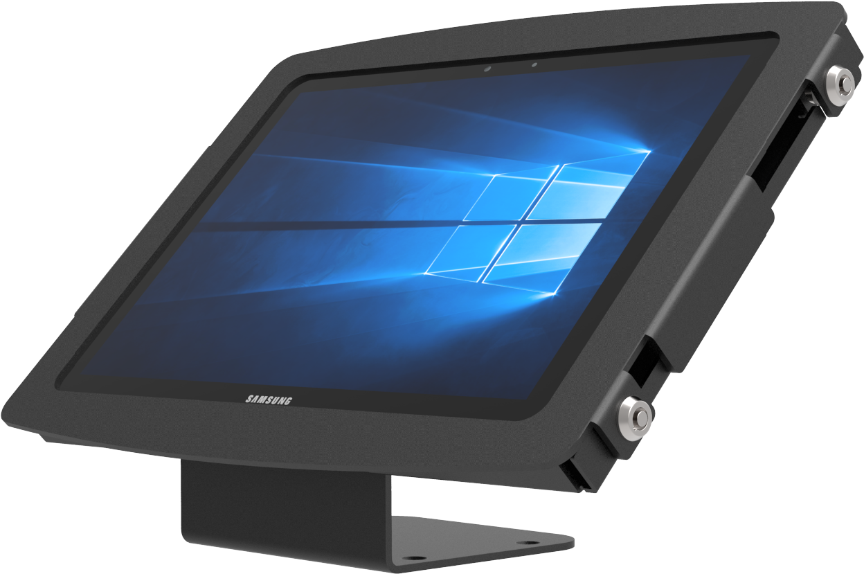 Купить Compulocks Space Surface Pro 7 / Galaxy TabPro S Wall Mount / Counter Top Kiosk Black - Gehäuse - für Tablett - verriegelbar - hochwertiges Aluminium - Schwarz - Oberflächenmontage - für Microsoft Surface Pro (Mitte 2017 (101B912SGEB) в магазине wardena.ru