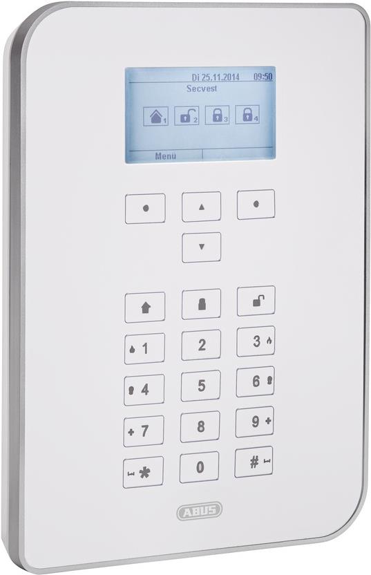Купить ABUS Secvest Wireless Alarm System - Bedienfeld - kabellos, kabelgebunden - 868 MHz - 10/100 Ethernet (FUAA50000) в магазине wardena.ru