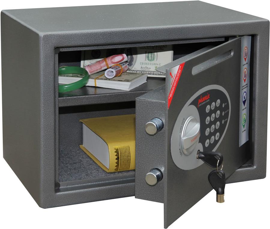 Купить Phoenix SS0802ED - Graphit - Metallisch - Stahl - Elektronisch - Rundkeil - Boden / Wand - 340 x 210 x 240 mm (SS0802ED) в магазине wardena.ru