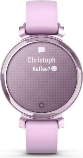 Купить Garmin Lily 2 - Metallic lilac - intelligente Uhr mit Band - Silikon - Flieder - Handgelenkgröße: 110-175 mm - einfarbig - Bluetooth - 24.4 g (010-02839-01) в магазине wardena.ru
