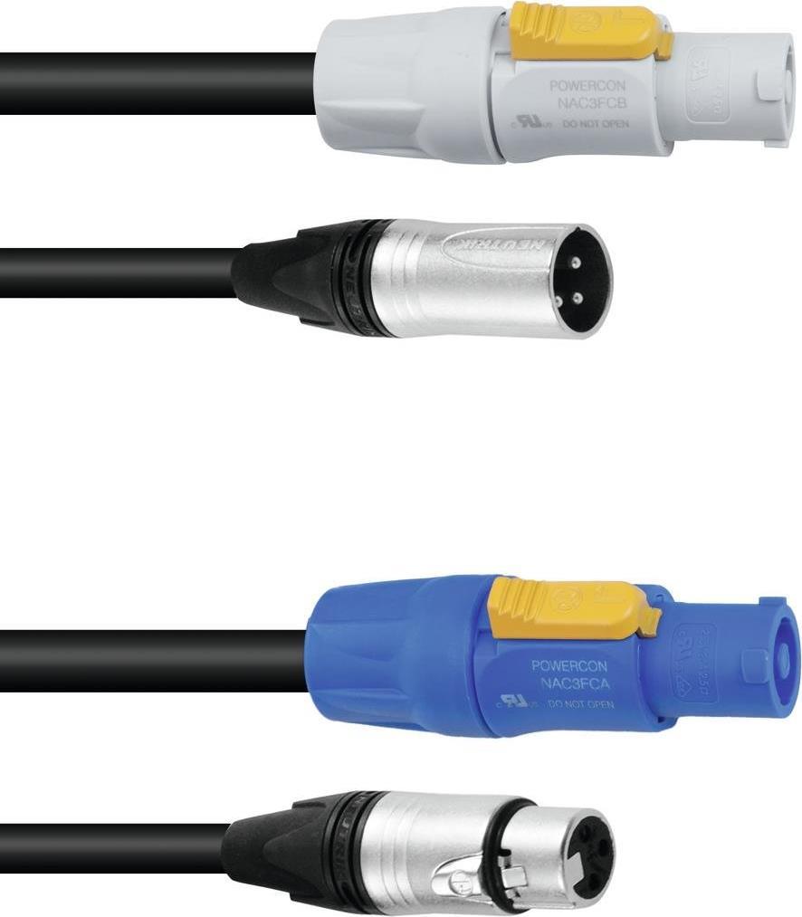 Купить PSSO Kombikabel DMX PowerCon/XLR 10m (30227803) в магазине wardena.ru
