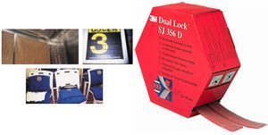 Купить 3M Dual Lock Flexibler Druckverschluss, Farbe: transluzent Maße: 25,4 mm x 5 m, Klebstoff: Acrylat (SJ457D) в магазине wardena.ru