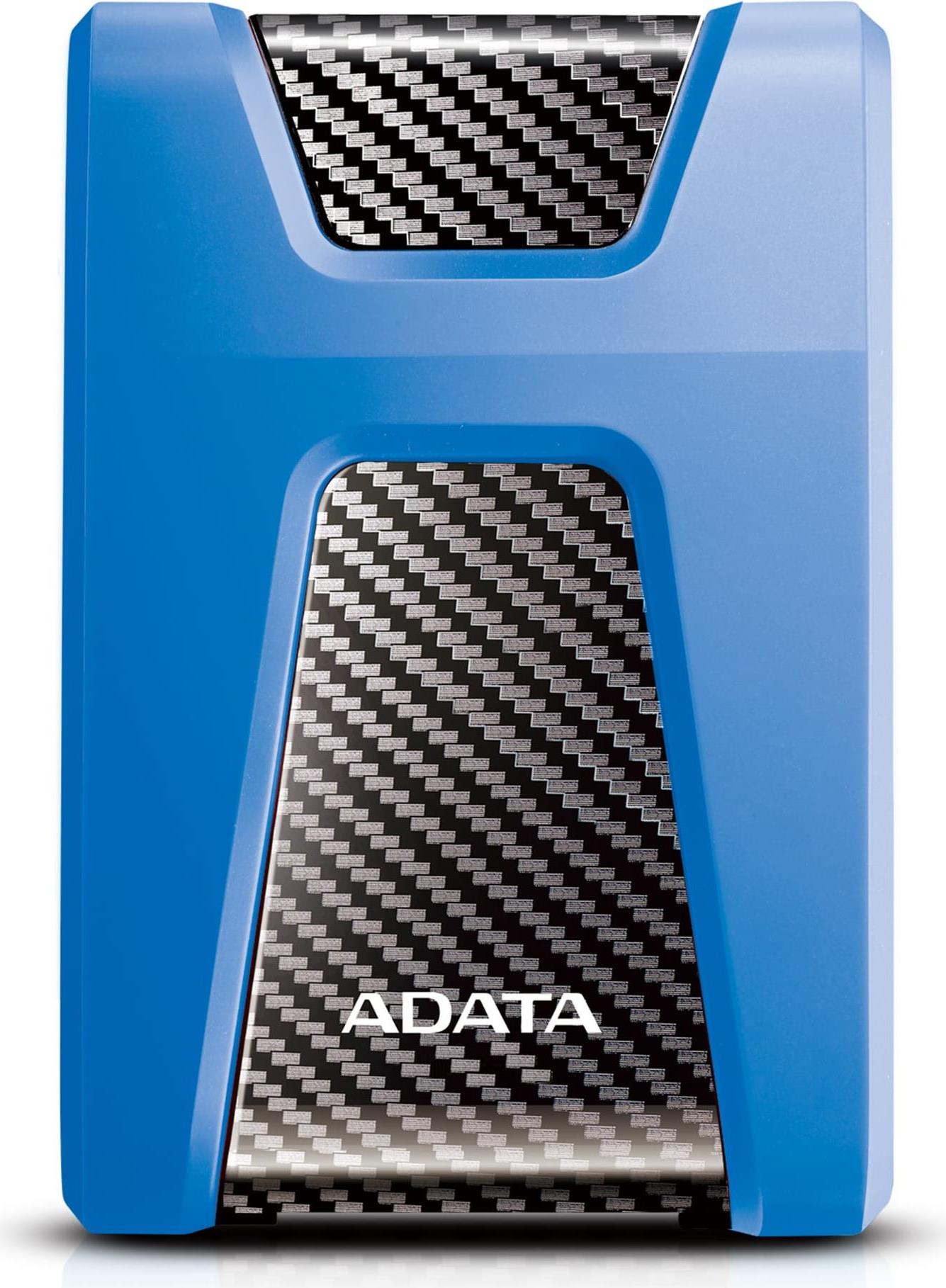 Купить ADATA DashDrive Durable HD650 - Festplatte - 2 TB - extern (tragbar) - 2.5" (6.4 cm) - USB 3.1 - 256-Bit-AES - Blau (AHD650-2TU31-CBL) в магазине wardena.ru