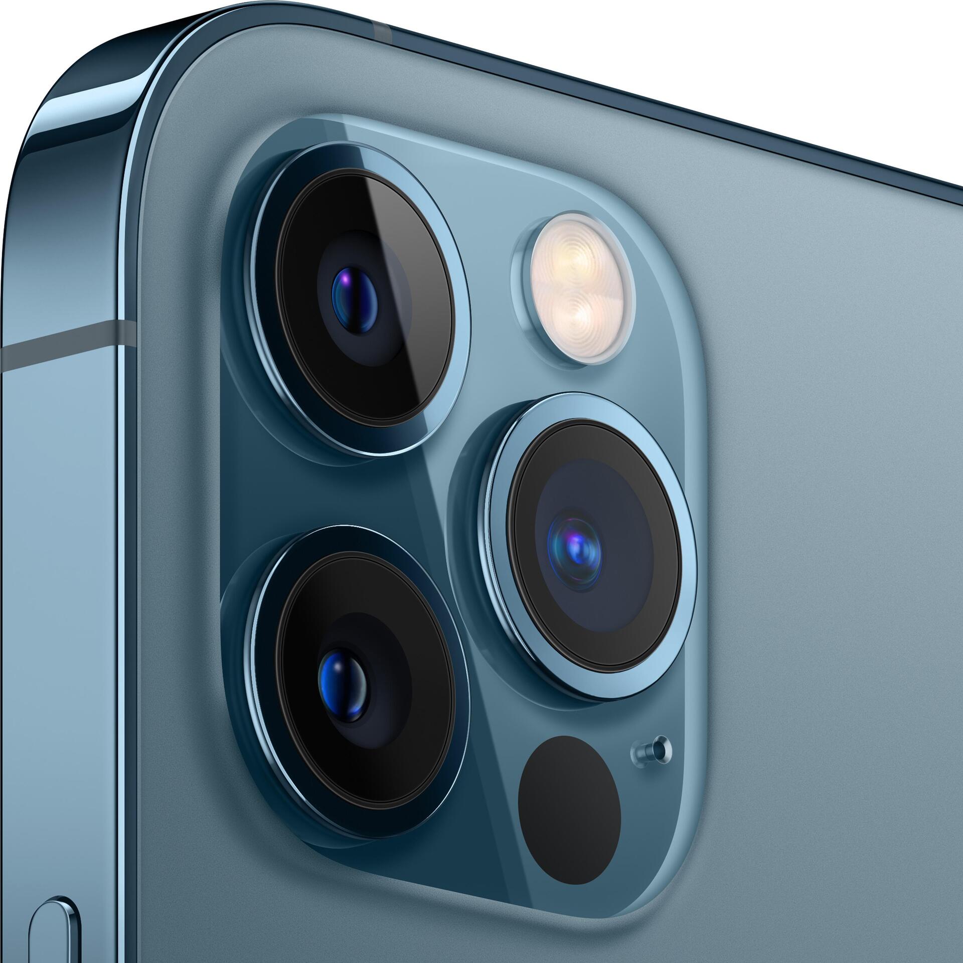 Купить Apple iPhone 12 Pro - 5G Smartphone - Dual-SIM / Interner Speicher 256 GB - OLED-Display - 6.1" - 2532 x 1170 Pixel - Triple-Kamera 12 MP, 12 MP, 12 MP - front camera 12 MP - Pazifikblau (MGMT3ZD/A) в магазине wardena.ru
