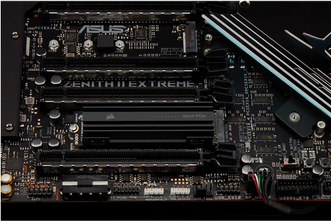 Купить CORSAIR MP600 PRO - SSD - 4 TB - intern - M.2 2280 - PCI Express 4.0 x4 (NVMe) - 256-Bit-AES - integrierter Kühlkörper (CSSD-F4000GBMP600PRO) в магазине wardena.ru