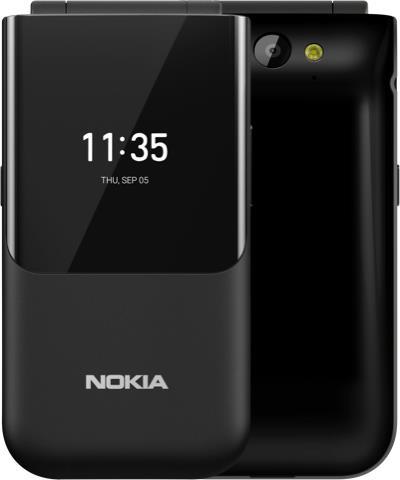 Купить Nokia 2720 Flip 7,11 cm (2.8" ) 118 g Schwarz (16BTSB01A06) в магазине wardena.ru