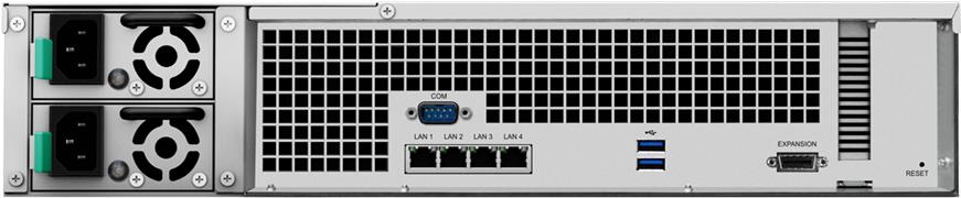 Купить Synology RackStation RS2418RP+ - NAS-Server - 12 Schächte - Rack - einbaufähig - SATA 6Gb/s - RAID 0, 1, 5, 6, 10, JBOD, 5 Hot Spare, 6 Hot Spare, 10-Hot-Spare, 1 Hot-Spare - RAM 4 GB - Gigabit Ethernet - iSCSI Support - в магазине wardena.ru