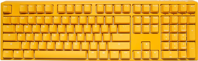 Купить Ducky One 3 Yellow Mini Gaming Tastatur, RGB LED - MX-Clear (US) (DKON2161ST-WUSPDYDYYYC1) в магазине wardena.ru