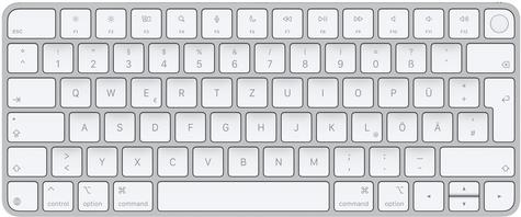 Купить Apple Magic Keyboard with Touch ID for Mac models with silicon - German (MXCK3D/A) в магазине wardena.ru