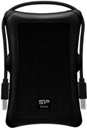 Купить SILICON POWER Armor A30 - Festplatte - 2TB - extern (tragbar) - 2.5" (6,4 cm) - USB 3,2 Gen 1 - Schwarz (SP020TBPHDA30S3A) в магазине wardena.ru