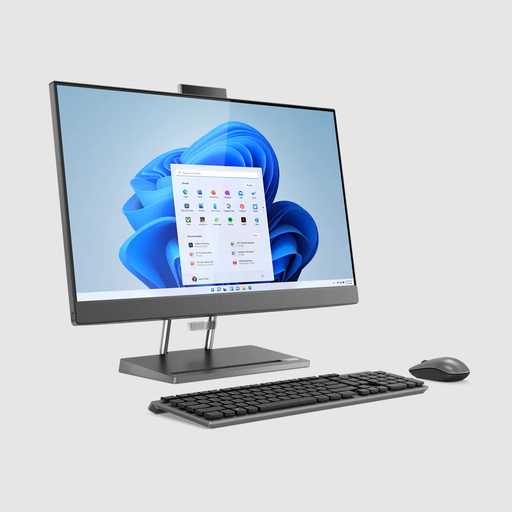 Купить Lenovo IdeaCentre AIO 5 27IAH7 F0GQ - All-in-One (Komplettlösung) - mit Ständer - Core i5 12500H / 2.5 GHz - RAM 16 GB - SSD 1 TB - NVMe - Iris Xe Graphics - GigE - WLAN: Bluetooth 5.0, 802.11a/b/g/n/ac/ax - Win 11 Home (F0GQ002HGE) в магазине wardena.ru