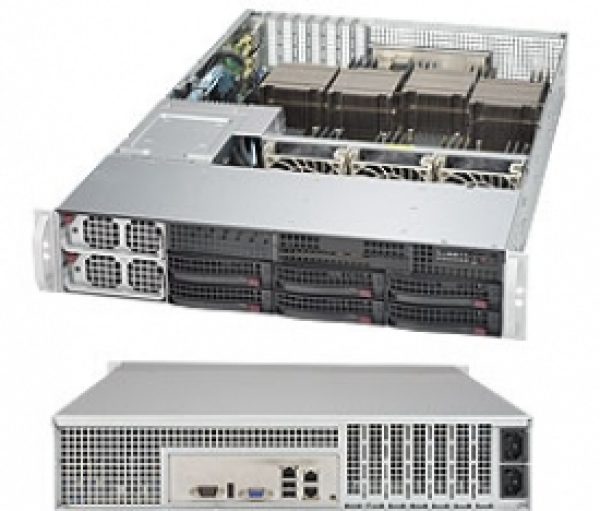 Купить Server Supermicro SYS-8028B-TR4F SuperServer • 828TQ-R1K43LPB • X10QBL-4 • 2U IPMI в магазине wardena.ru
