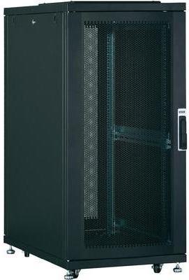 Купить Digitus - Schrank - Schwarz, RAL 9005 - 26U - 48,3 cm (19") (DN-19 SRV-26U-B-1) в магазине wardena.ru
