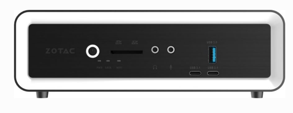 Купить ZOTAC ZBOX C Series CI662 nano - Barebone - Mini-PC - 1 x Core i7 10510U / 1.8 GHz - RAM 0 GB - UHD Graphics - GigE - WLAN: 802.11a/b/g/n/ac, Bluetooth 5.0 (ZBOX-CI662NANO-BE) в магазине wardena.ru