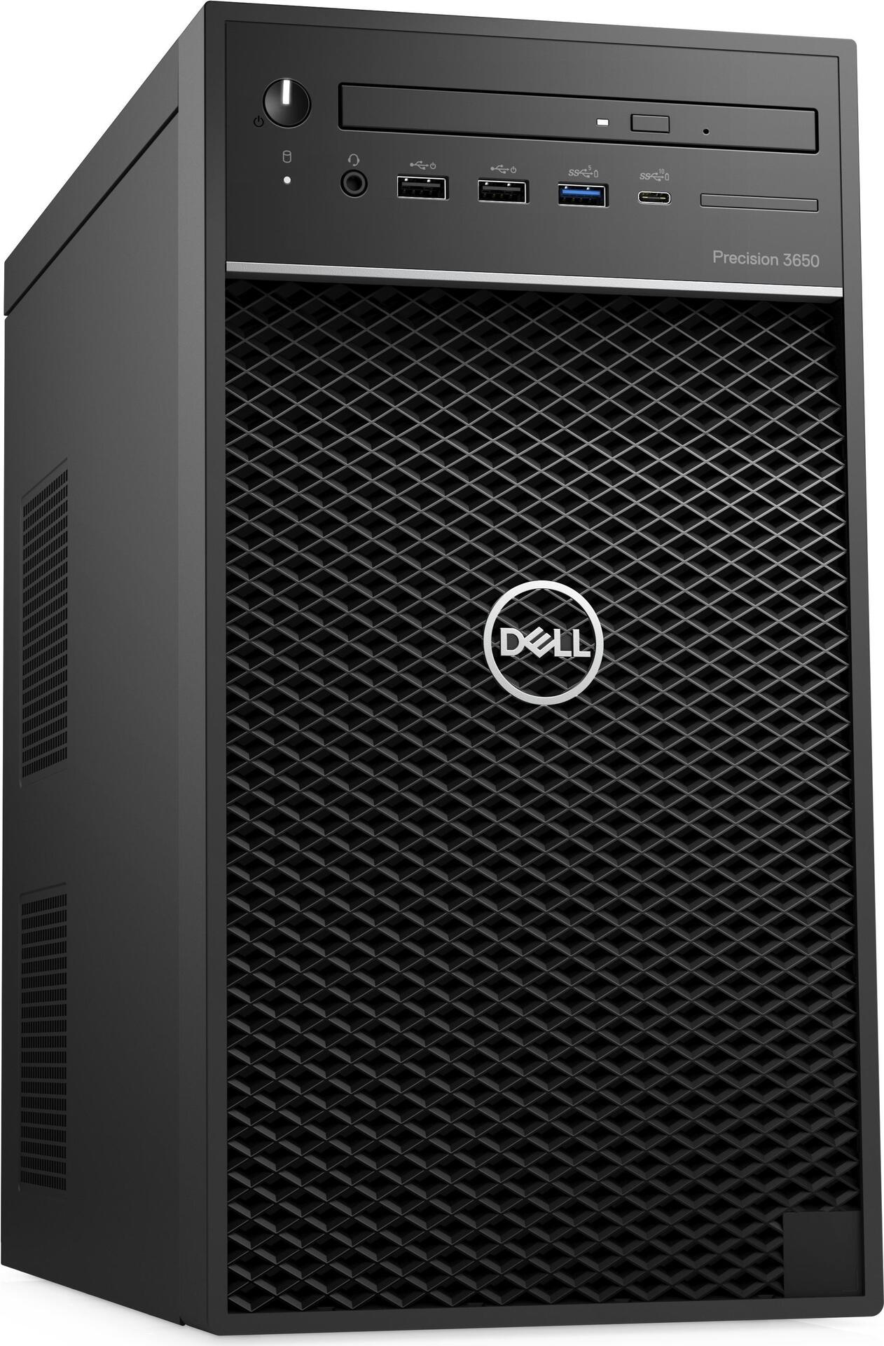 Купить Dell 3650 Tower - MT - 1 x Xeon W-1370P / 3.6 GHz - vPro - RAM 16 GB - SSD 512 GB - DVD-Writer - UHD Graphics P750 - GigE - Win 10 Pro for Workstations - Monitor: keiner - Schwarz - BTP - mit 1 Year ProSupport (CH, IE, U (1FHKG) в магазине wardena.ru