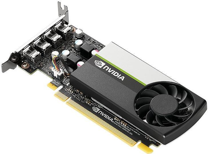Купить Supermicro Inc. Nvidia T1000, 4GB GDDR6, PCI-E 3.0 x16, 4x miniDP 1.4, Active Cooling, single width, 50W, LP+FH, OEM (GPU-NVQT1000) в магазине wardena.ru