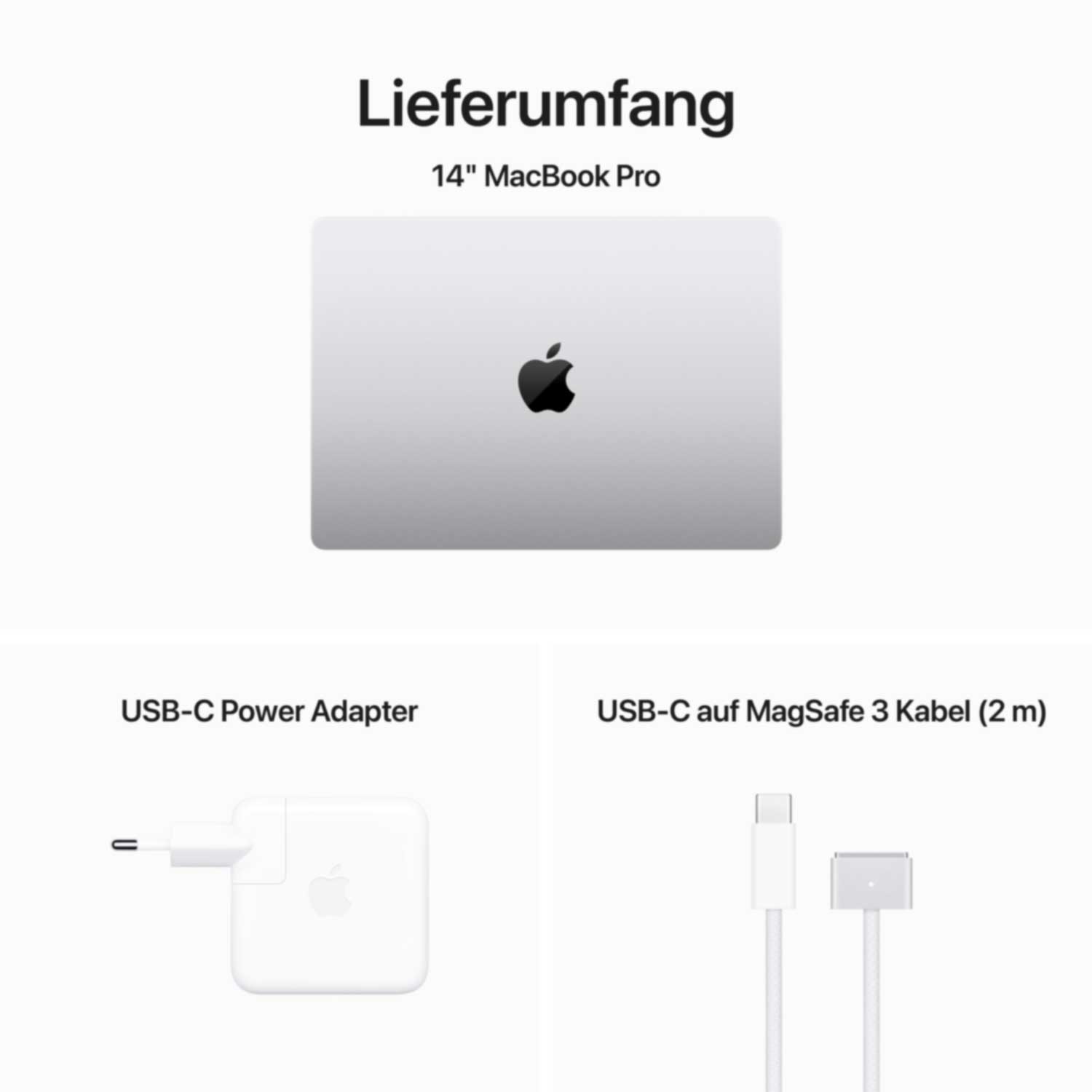 Купить Apple MacBook Pro 35,6cm(14‘‘) M3 Max 14-Core 1TB silber (MRX83D/A) в магазине wardena.ru