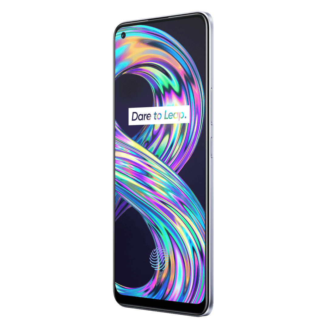Купить Realme 8 - 4G Smartphone - Dual-SIM - RAM 4GB / 64GB - microSD slot - OLED-Display - 6.4" - 2400 x 1080 Pixel - 4x x Rückkamera 64 MP, 8 MP, 2 MP, 2 MP - front camera 16 MP - Cyber Silver (6941399044524) в магазине wardena.ru