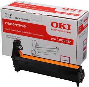 Купить OKI - Trommel-Kit Magenta - 20000 Seiten - für OKI MC560dn, MC560n, C5850dn, 5850n, 5950cdtn, 5950dn, 5950dtn, 5950n (43870022) в магазине wardena.ru