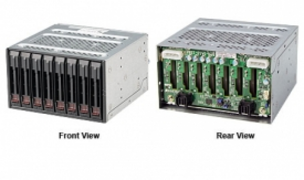 Купить Mobile Rack Supermicro CSE-M28SACB-OEM 8x 2.5" HDD SAS3/SATA3 в магазине wardena.ru