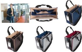 Купить Sigel Notebook Tasche Desk Sharing Bag Bicolor M Synthetischer Filz Grau Dunkelrot B x H (BA426) в магазине wardena.ru