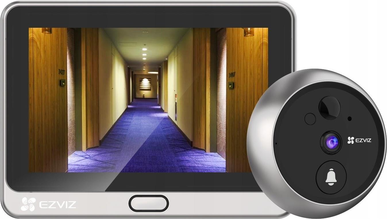 Купить EZVIZ DP2 - Schwarz - Silber - 6 m - UL / CE / FCC / REACH / WEEE / RoHS / UKCA - 2 MP - 1/2.7" - CMOS (CS-DP2) в магазине wardena.ru