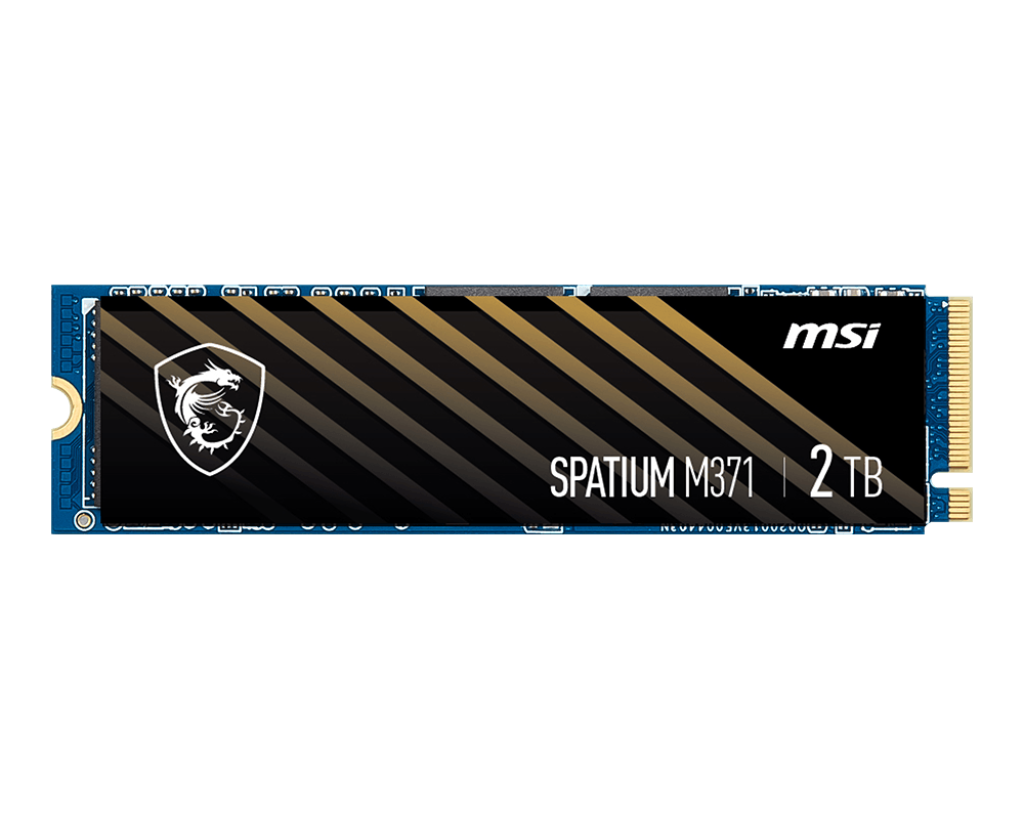 Купить MSI Spatium M371 NVMe M.2 2TB 2000 GB PCI Express 4.0 3D NAND (S78-440Q450-P83) в магазине wardena.ru