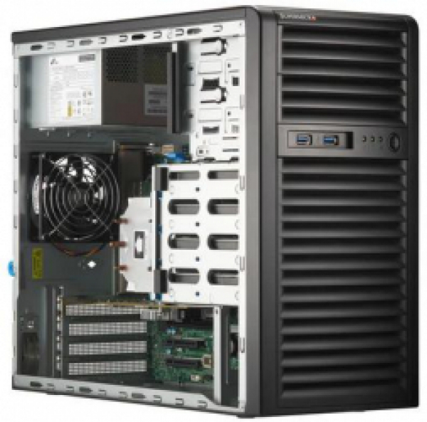 Купить Server Supermicro SYS-531R-I SuperWorkstation • 731I-404B • X13SCL-F • Mid-Tower/Mini-Tower IPMI в магазине wardena.ru