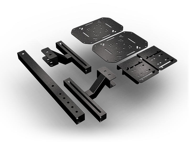 Купить Next Level Racing F-GT/GTTRACK - Flugstandset - Schwarz - Next Level Racing F-GT Simulator Cockpit Next Level Racing GTtrack Simulator Cockpit Next Level... - 6 kg - 430 mm - 290 mm (NLR-A013) в магазине wardena.ru