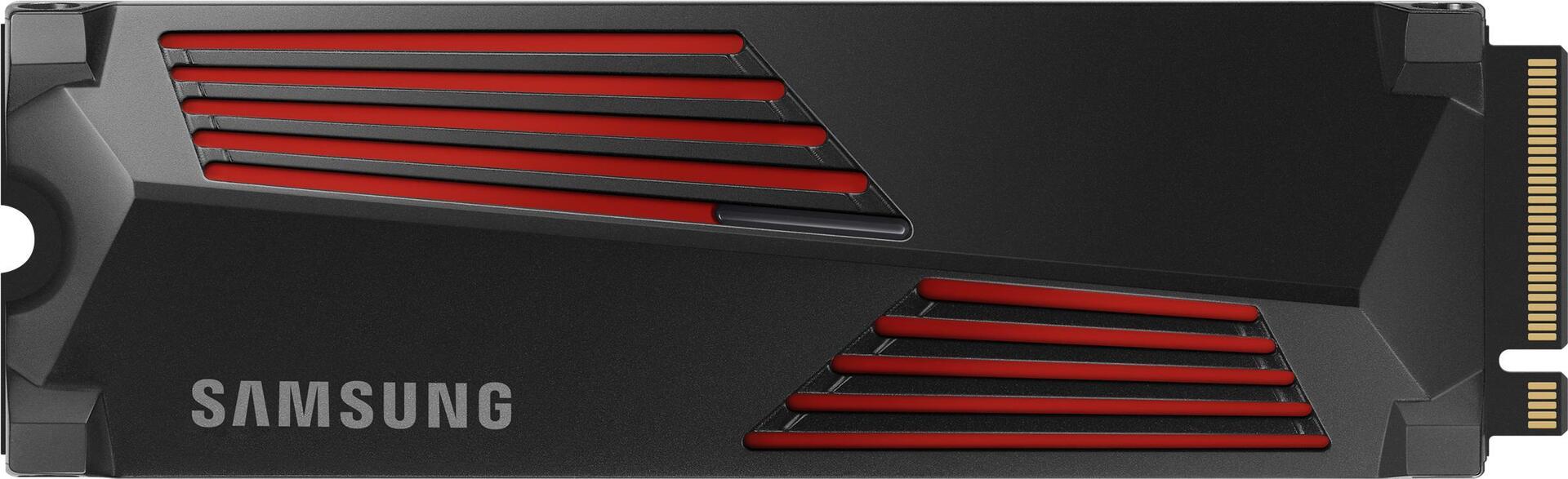 Купить Samsung 990 PRO MZ-V9P2T0CW - SSD - verschlüsselt - 2 TB - intern - M.2 2280 - PCIe 4.0 x4 (NVMe) - 256-Bit-AES - TCG Opal Encryption 2.0 - integrierter Kühlkörper - für Sony PlayStation 5 в магазине wardena.ru