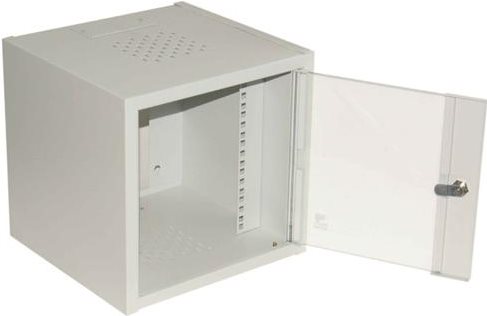 Купить Wallmount cabinet 10 " 4U, 315x300mm, grey RAL 7035 (CL-10 06U) в магазине wardena.ru