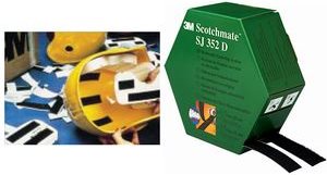 Купить 3M Scotchmate Haken- und Schlaufenband, Maße: 25,4 mm x 5 m zwei selbstklebend ausgerüstete Komponenten, die dauerhaft (SJ352D) в магазине wardena.ru