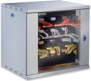 Купить Intellinet - Wandschrank - Grau, RAL 7035 - 12U - 48,3 cm (19") (711913) в магазине wardena.ru