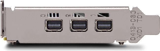 Купить PNY NVIDIA Quadro P400 - Grafikkarten - Quadro P400 - 2GB GDDR5 - PCIe 3.0 x16 Low-Profile - 3 x Mini DisplayPort (VCQP400V2-SB) в магазине wardena.ru