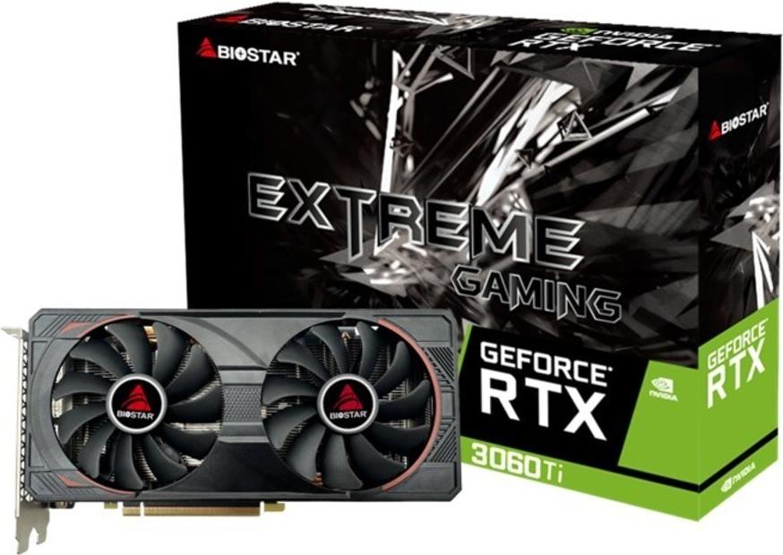 Купить BIOSTAR GeForce RTX 3060 Ti 8GB (N3606TM82) Grafikkarte (VN3606TM82) в магазине wardena.ru