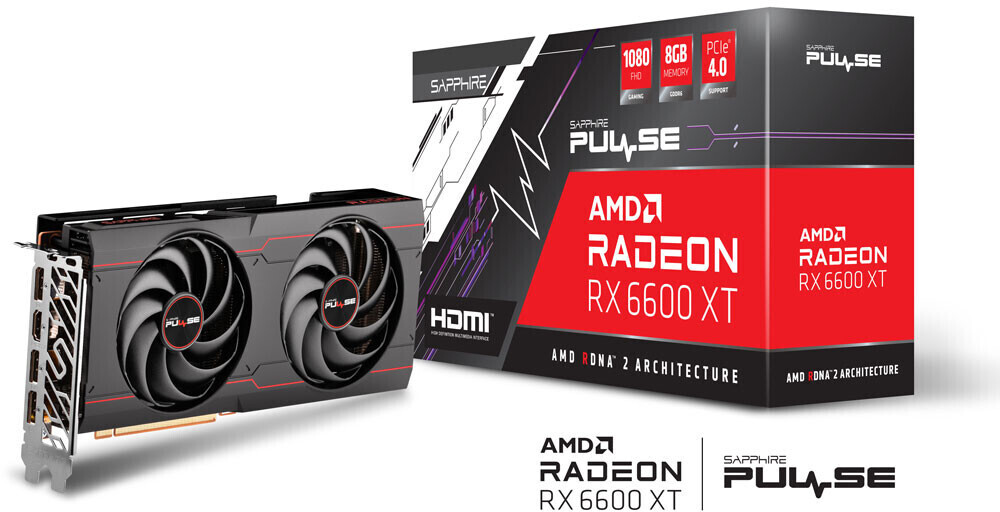 Купить Sapphire AMD Radeon RX 6600 XT Pulse OC Gaming 8GB DDR6 (11309-03-20G) в магазине wardena.ru