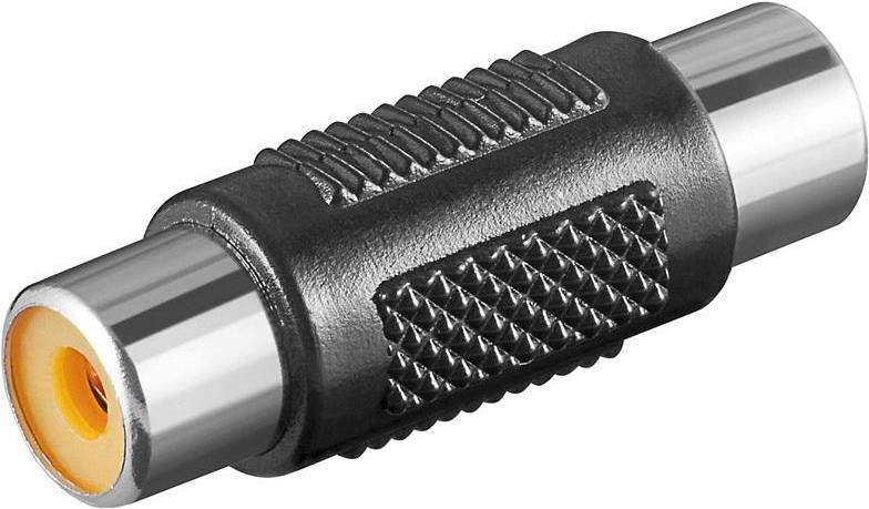Купить Goobay RCA Audio adaptor - RCA - RCA - Weiblich/Weiblich - Schwarz (11608) в магазине wardena.ru