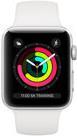 Купить Apple Watch Series 3 (GPS) - 38 mm - Aluminium, Silber - intelligente Uhr mit Sportband - Flouroelastomer - weiß - Handgelenkgröße: 130-200 mm - 8 GB - Wi-Fi, Bluetooth - 26.7 g (MTEY2ZD/A) в магазине wardena.ru