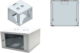 Купить LogiLink 48,30cm (19") Wandverteiler, einteilig, 21 HE, schwarz (RAL9005), 1,2 mm Stahl, Stahlrahmen, Glastür mit Zylinder- - 1 Stück (W21E66B) в магазине wardena.ru
