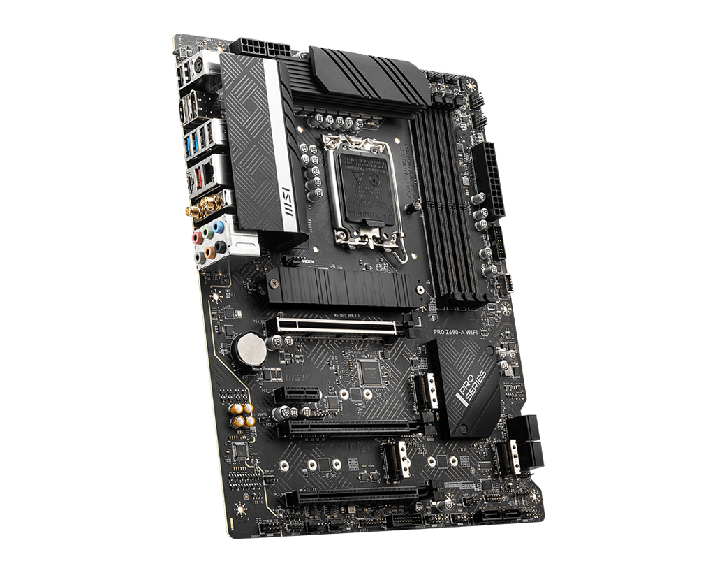 Купить MSI PRO Z690-A WIFI Intel Z690 LGA 1700 ATX (007D25-017R) в магазине wardena.ru