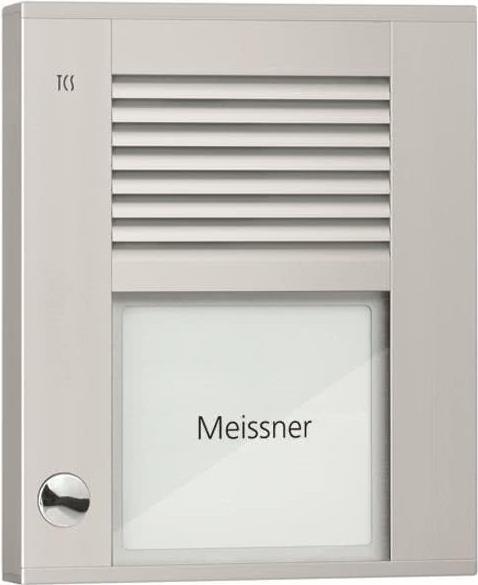 Купить Audio Außenstation PDS PDS01-EN/04 1Taste 1reihig AP silber (PDS01-EN/04) в магазине wardena.ru