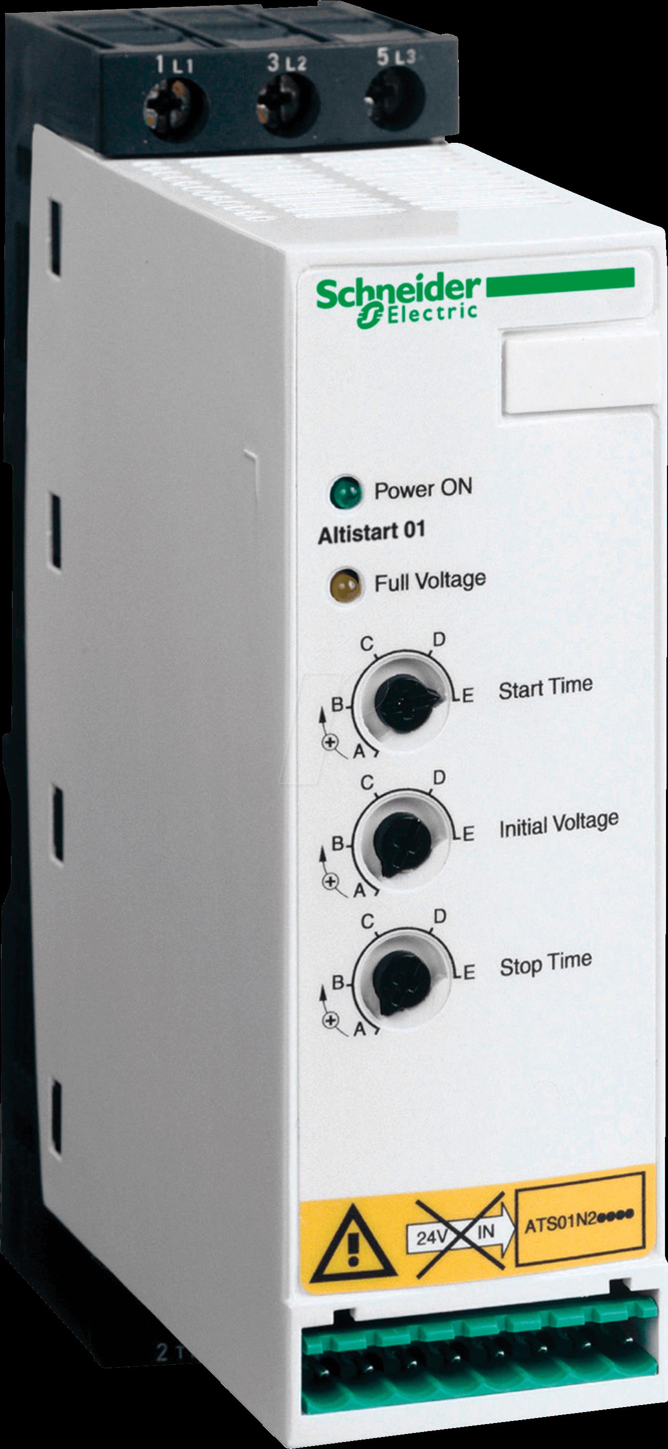 Купить APC Schneider Schneider Electric Sanftanlasser 11KW,3x380-415V,22A ATS01N222QN в магазине wardena.ru