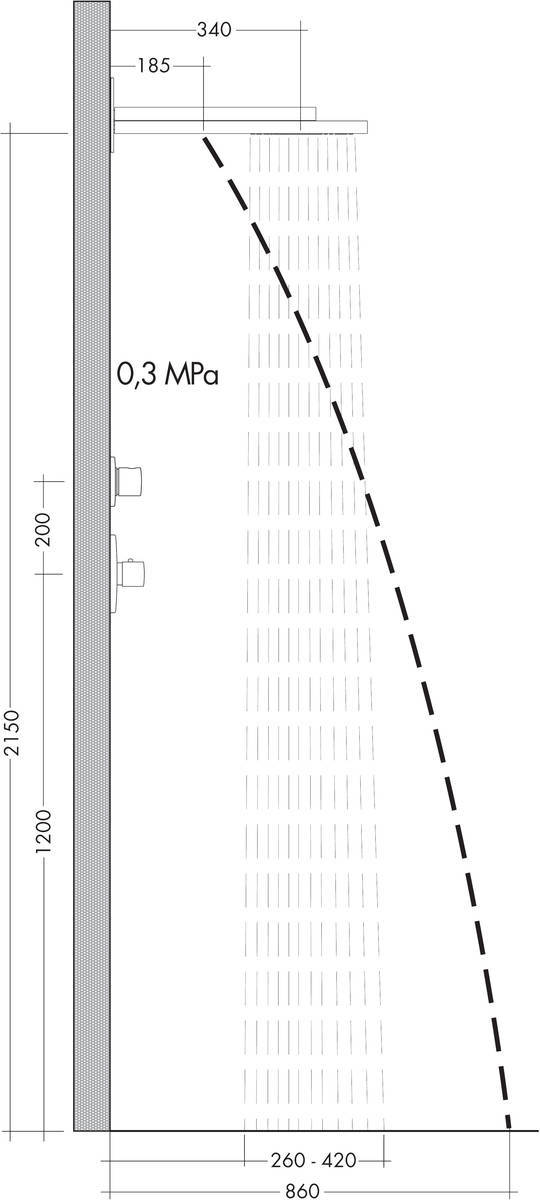 Купить Hansgrohe Raindance Rainfall Overhead Shower 2jet верхний душ хром 28433000 в магазине wardena.ru