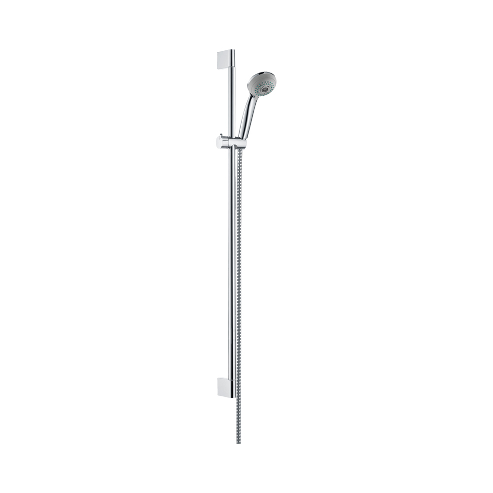 Купить Hansgrohe Crometta 85 3jet/Multi/Unica'C 90 см душевой гарнитур хром 27766000 в магазине wardena.ru