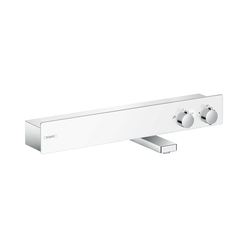 Купить Hansgrohe Термостат Shower Tablet 600 ВМ хром-белый матовый 13109400 в магазине wardena.ru