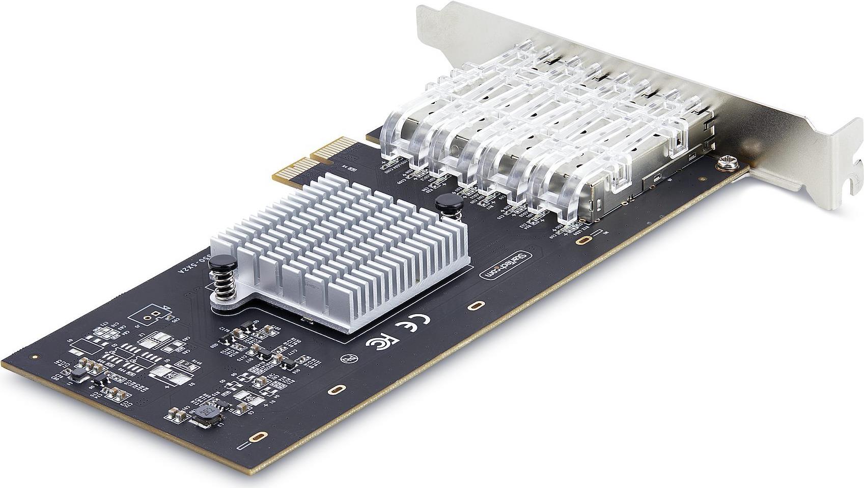 Купить StarTech.com 4-Port GbE SFP Network Card, PCIe 2.0 x2, Intel I350-AM4 4x 1GbE Controller, 1000BASE Copper/Fiber Optic, Quad-Port Gigabit Ethernet NIC, Desktop/Server Backplanes - Windows and Linux Compatible (P041GI-NETW (P041GI-NETWORK-CARD) в магазине wardena.ru